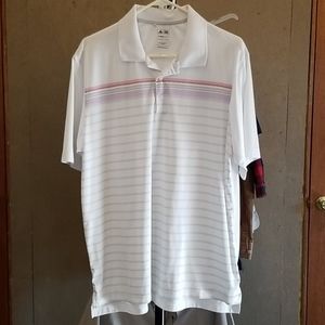 adidas Clima Cool Mens Polo shirt L